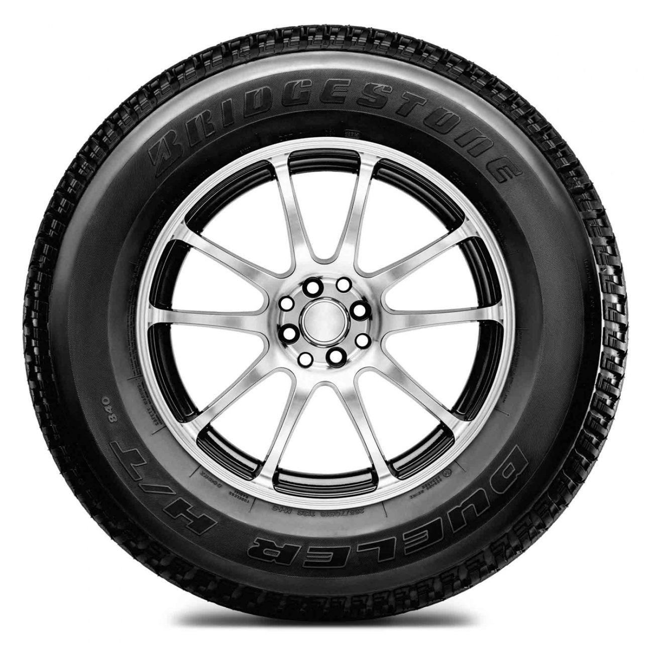 Imagen 255/70R15C 112/110S DUELER H/T 840 BRIDGESTONE